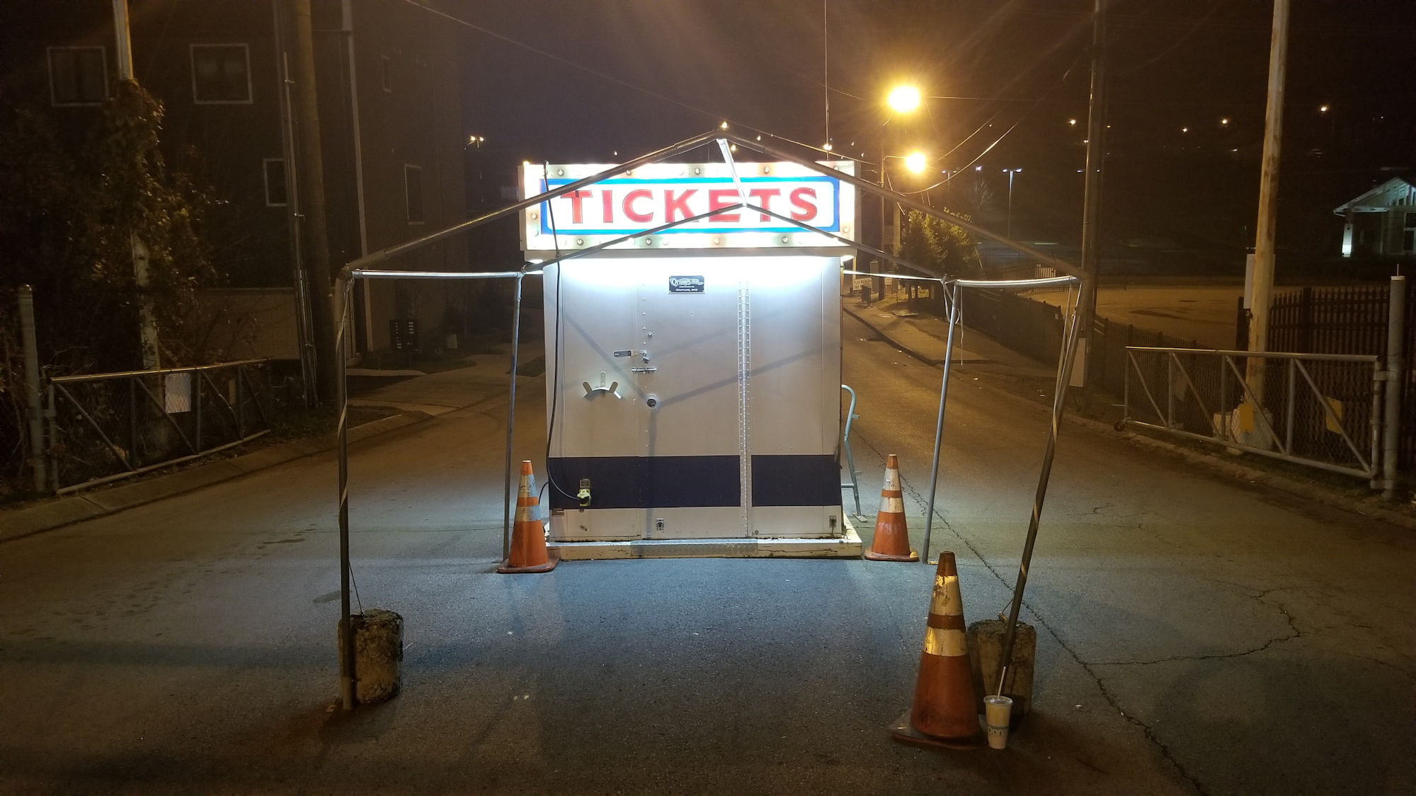 Joe Nolan, Night Tickets, 2019, C-Print, 23 X 40 in 