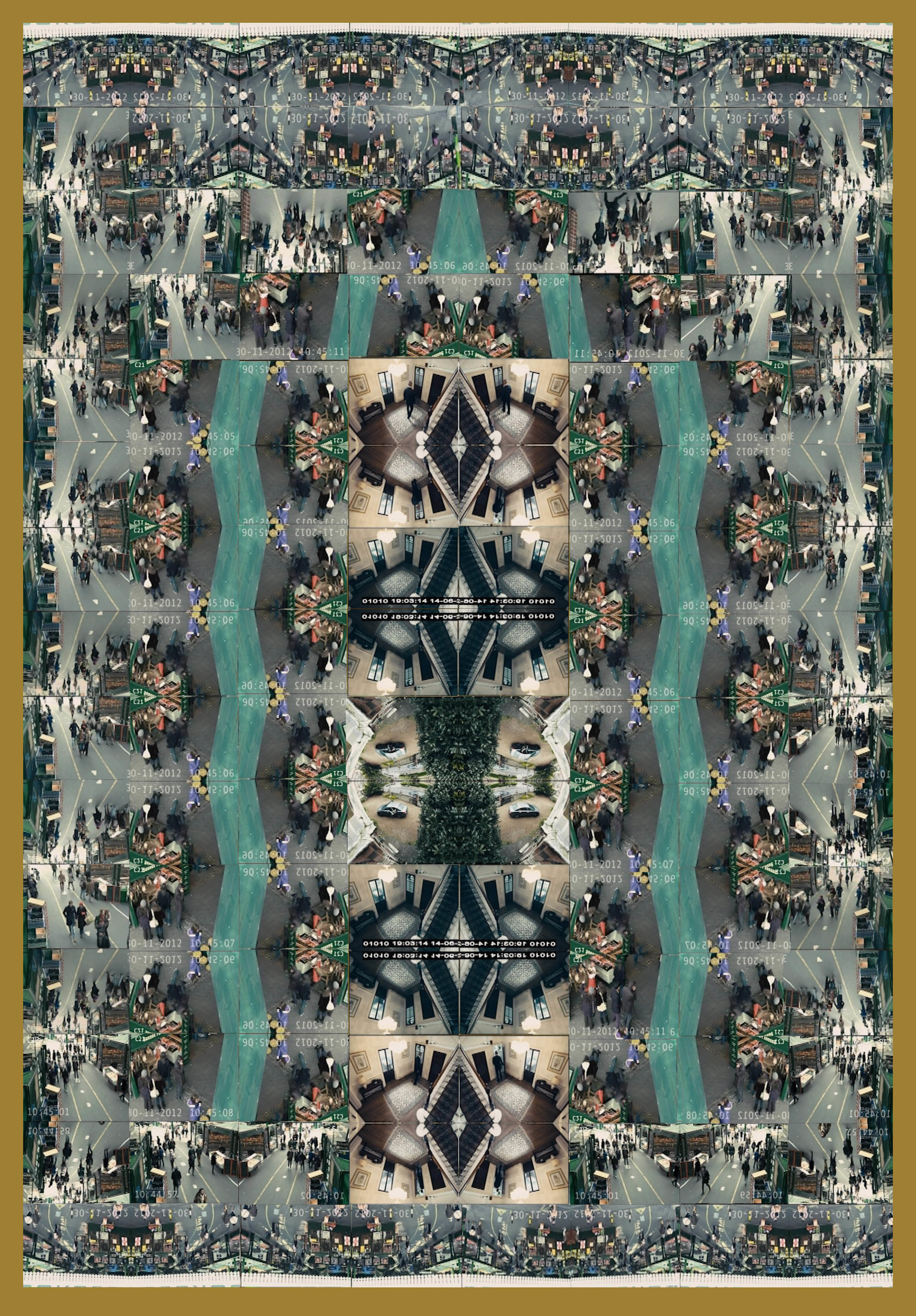 Paul Lee, Shrivan Prayer Rug, Archival Inkjet Print from Digital Photocollage, 35”x28” (2015)