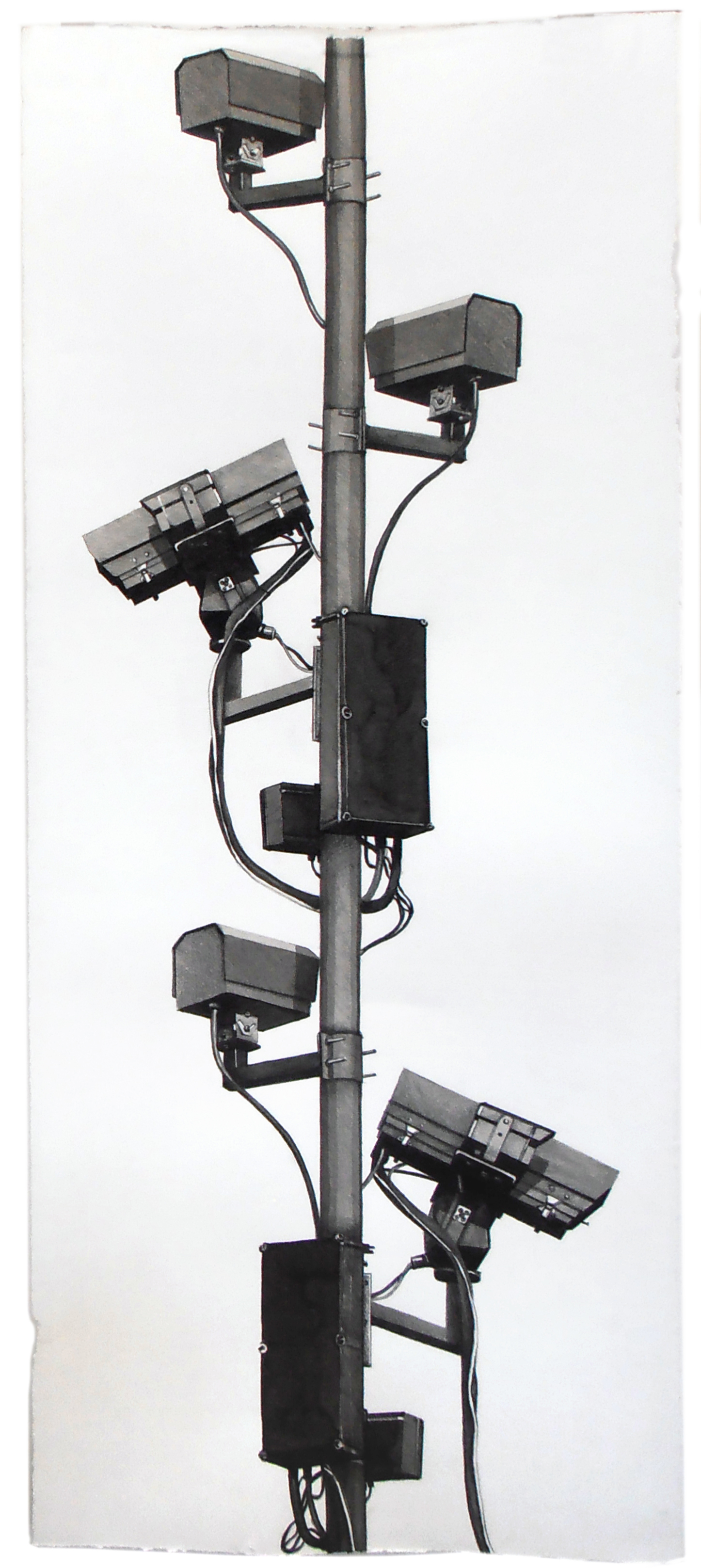 CCTV, 36" x 15", 2014