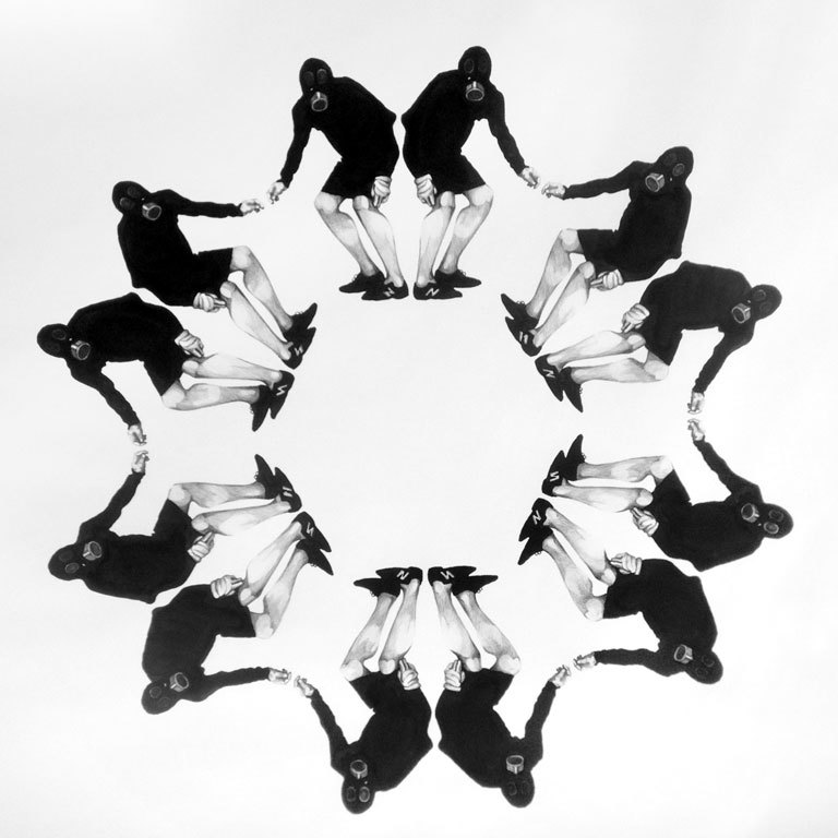 Nelson Gutierrez, Mandala. Ink and pencil on paper, 2014. Nelson Gutierrez, Mandala. Ink and pencil on paper, 2014.