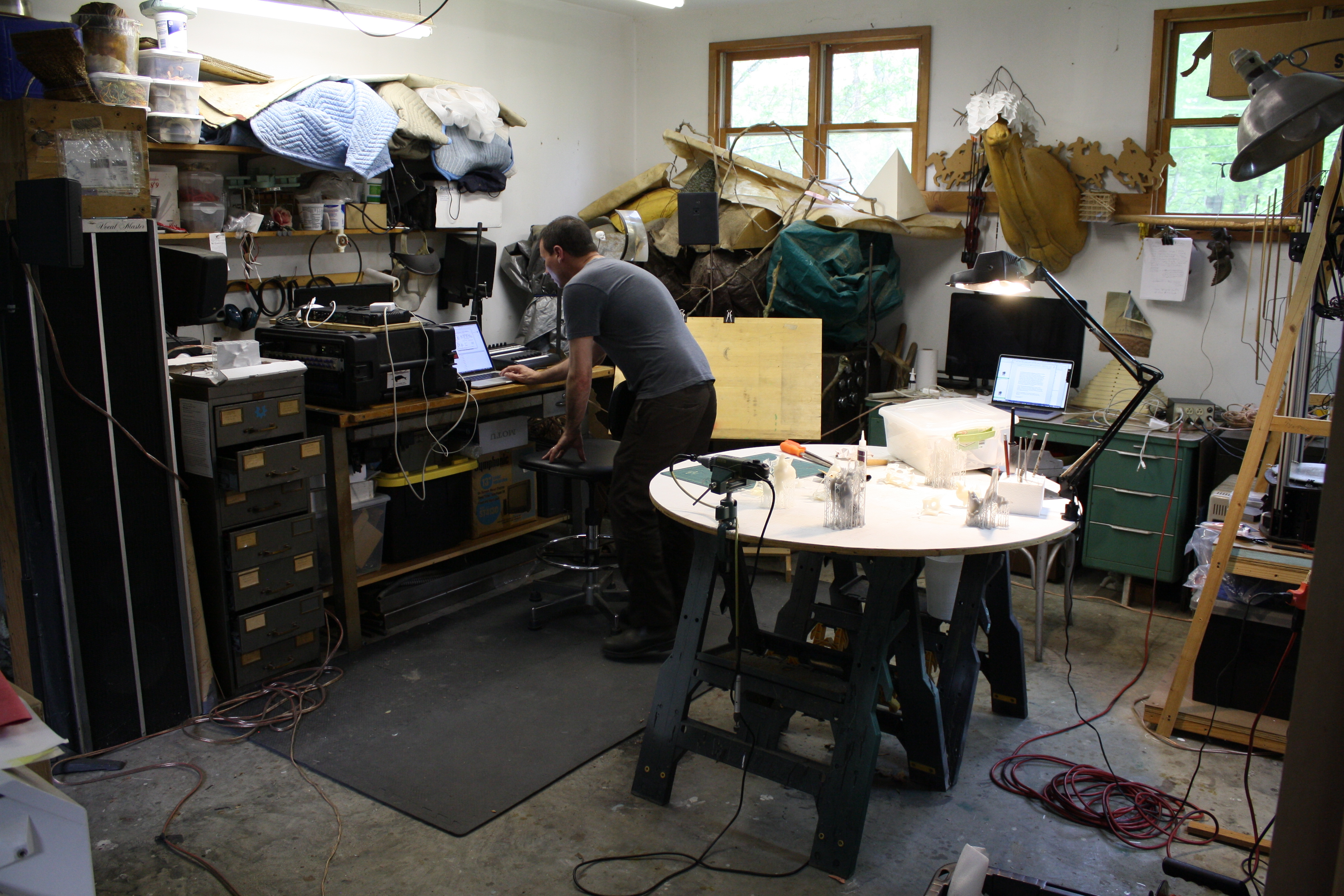 Greg Pond, Studio Visit, May-June 2018