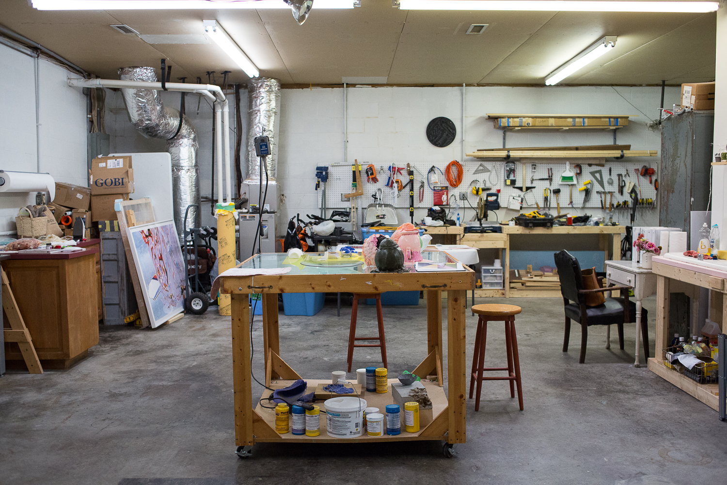 Studio Visit, Virginia Griswold, October 2019