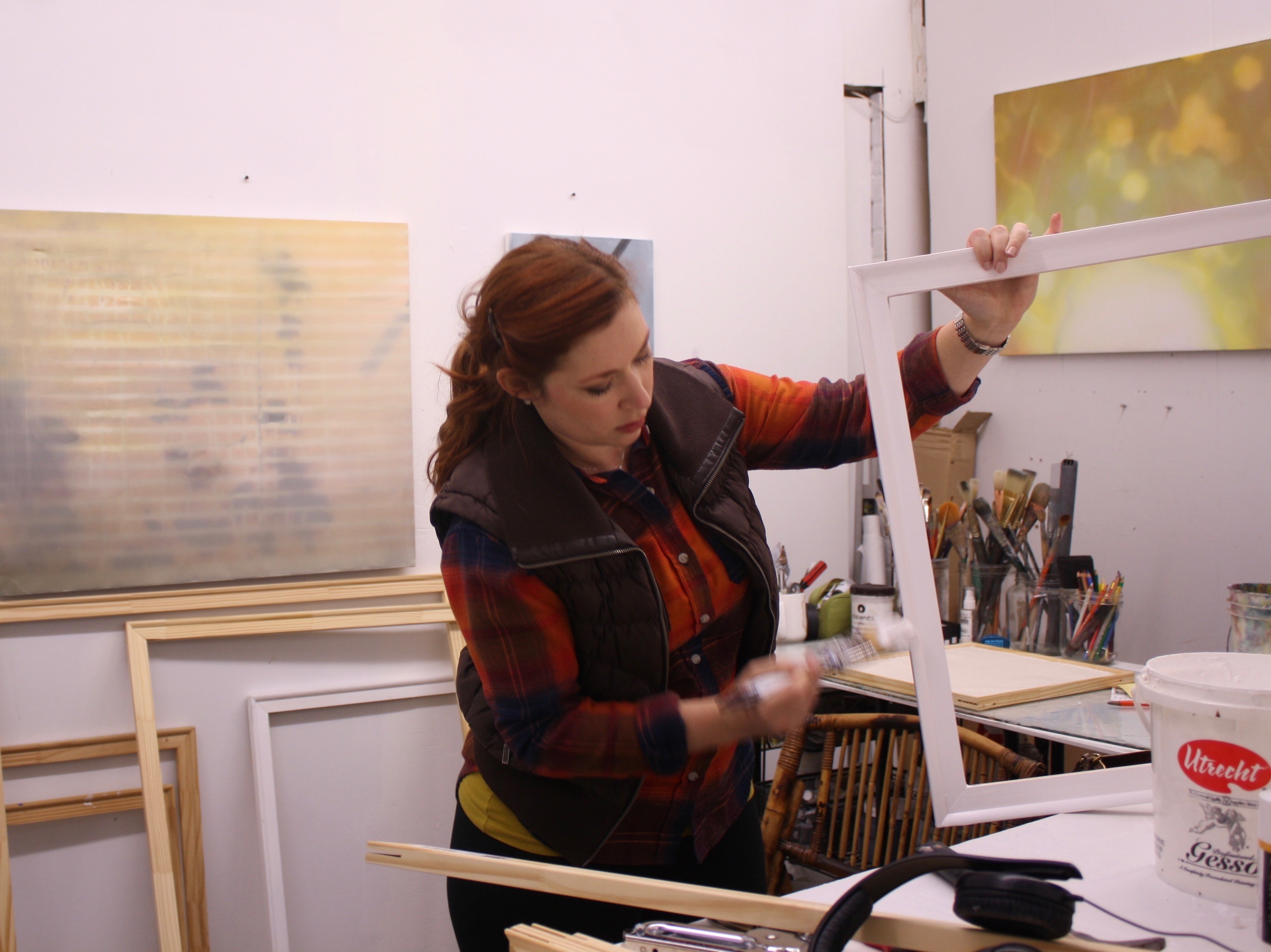 Heather Hartman, Studio Visit, December 2017