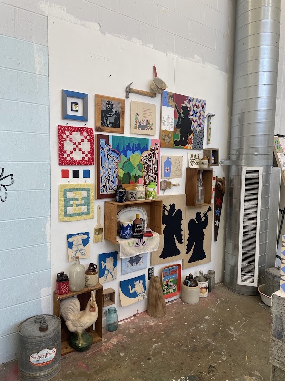 Isaiah Kennedy, studio view, 2026