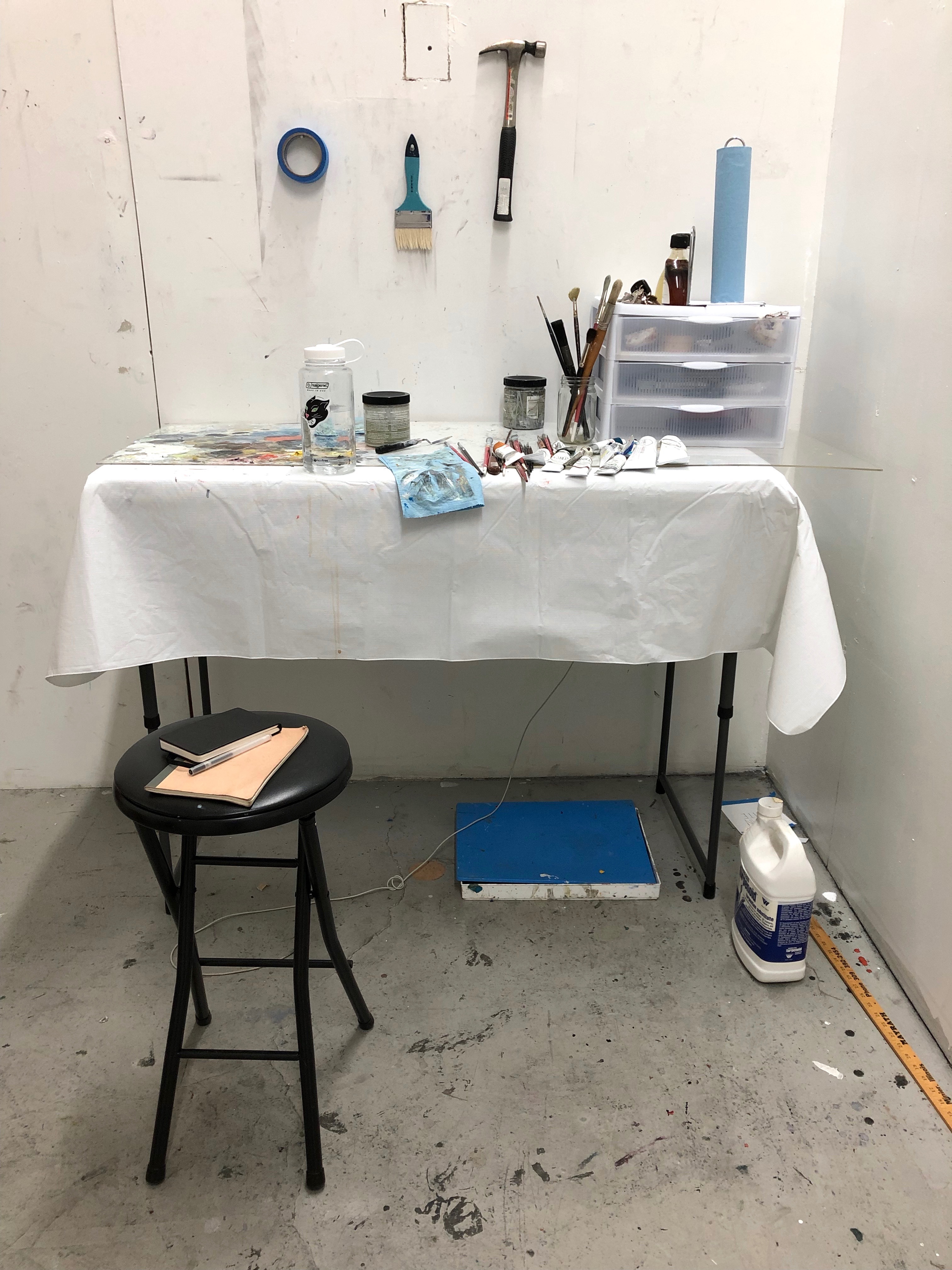 Megan White, Studio Visit, June 2019