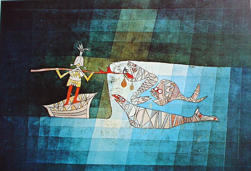 Reproduction of Paul Klee, Sinbad the Sailor, 1928 (Battle Scene from the Comic-Fantastic Opera The Seafarer, 1923); Kunstsammlung Museum, Basel