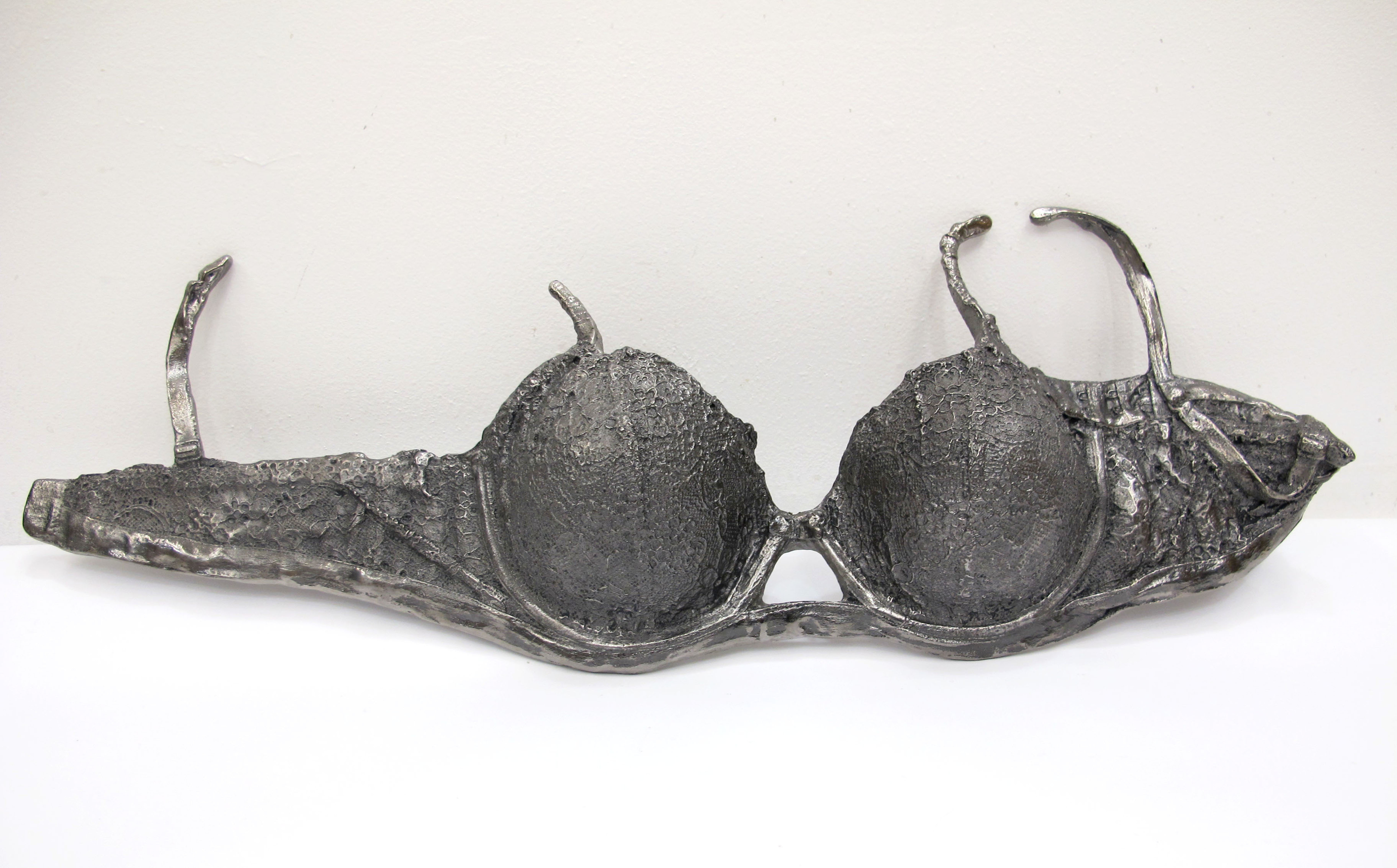 Erin Tucker, Bra, cast iron, 25 x 9 x 4 inches, 2016