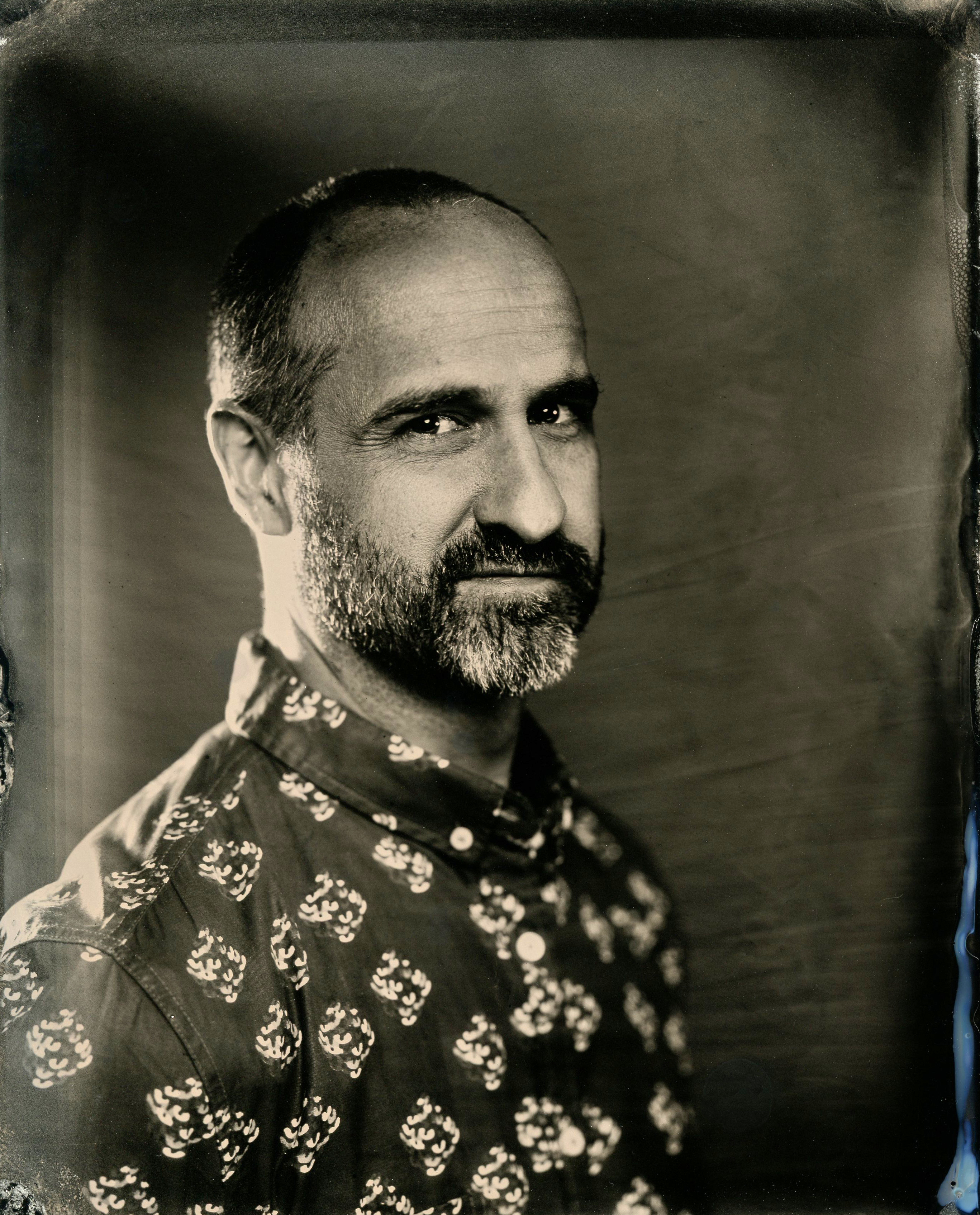 Adam Rowe (tintype by Kelsey Dillow)