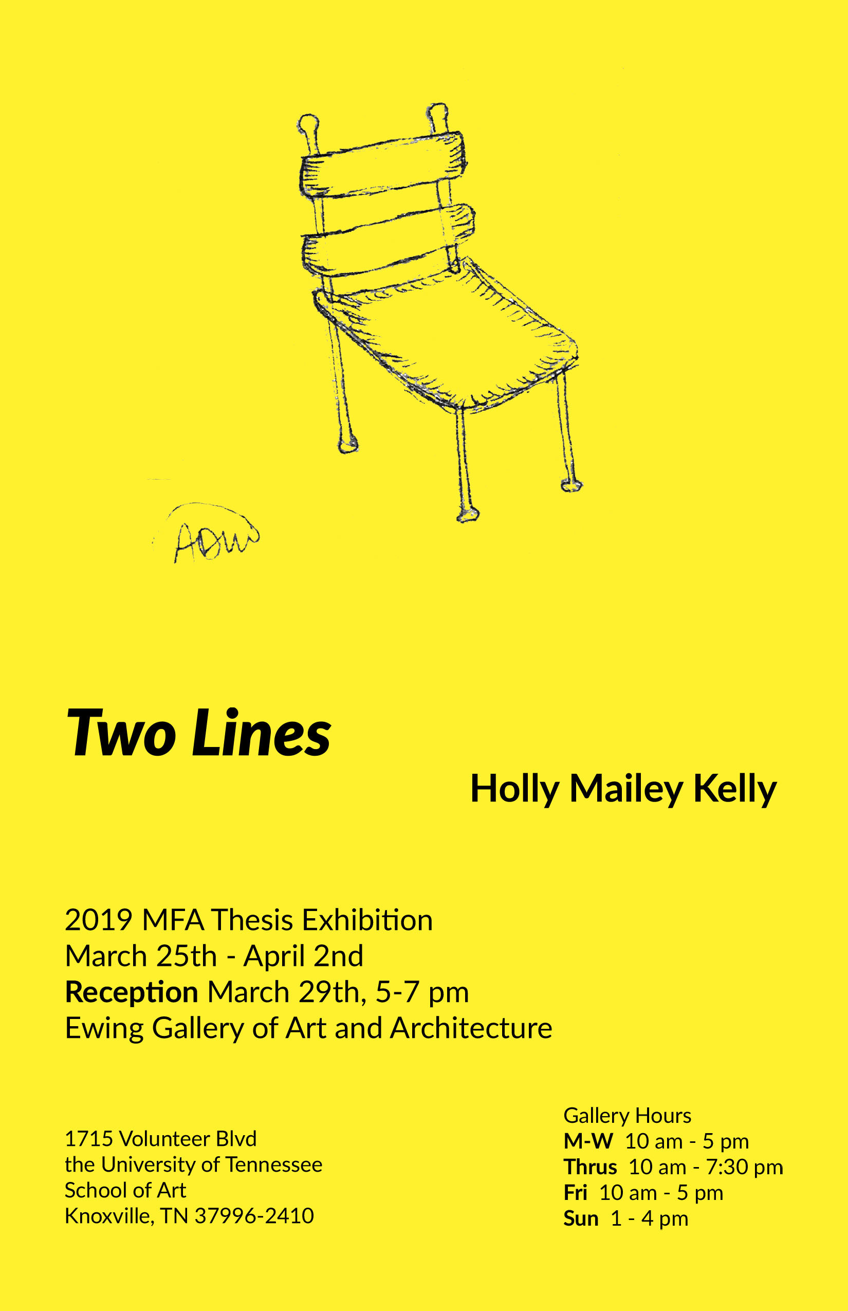 Holly Mailey Kelly, March 2019