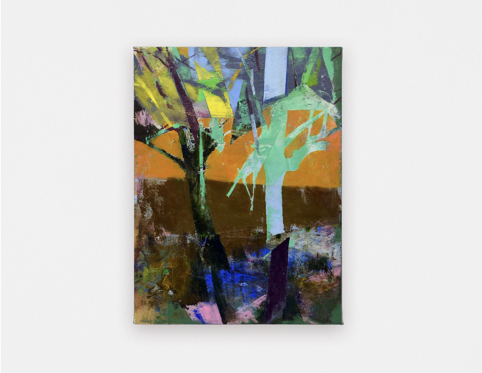 Jered Sprecher, Prayers We Did Not Pray, 2024, oil on paper mounted on linen and wood panel, 16 x 12 inches, photo by Bruce Cole, courtesy the artist and Steven Zevitas Gallery Jered Sprecher, Prayers We Did Not Pray, 2024, oil on paper mounted on linen and wood panel, 16 x 12 inches, photo by Bruce Cole, courtesy the artist and Steven Zevitas Gallery