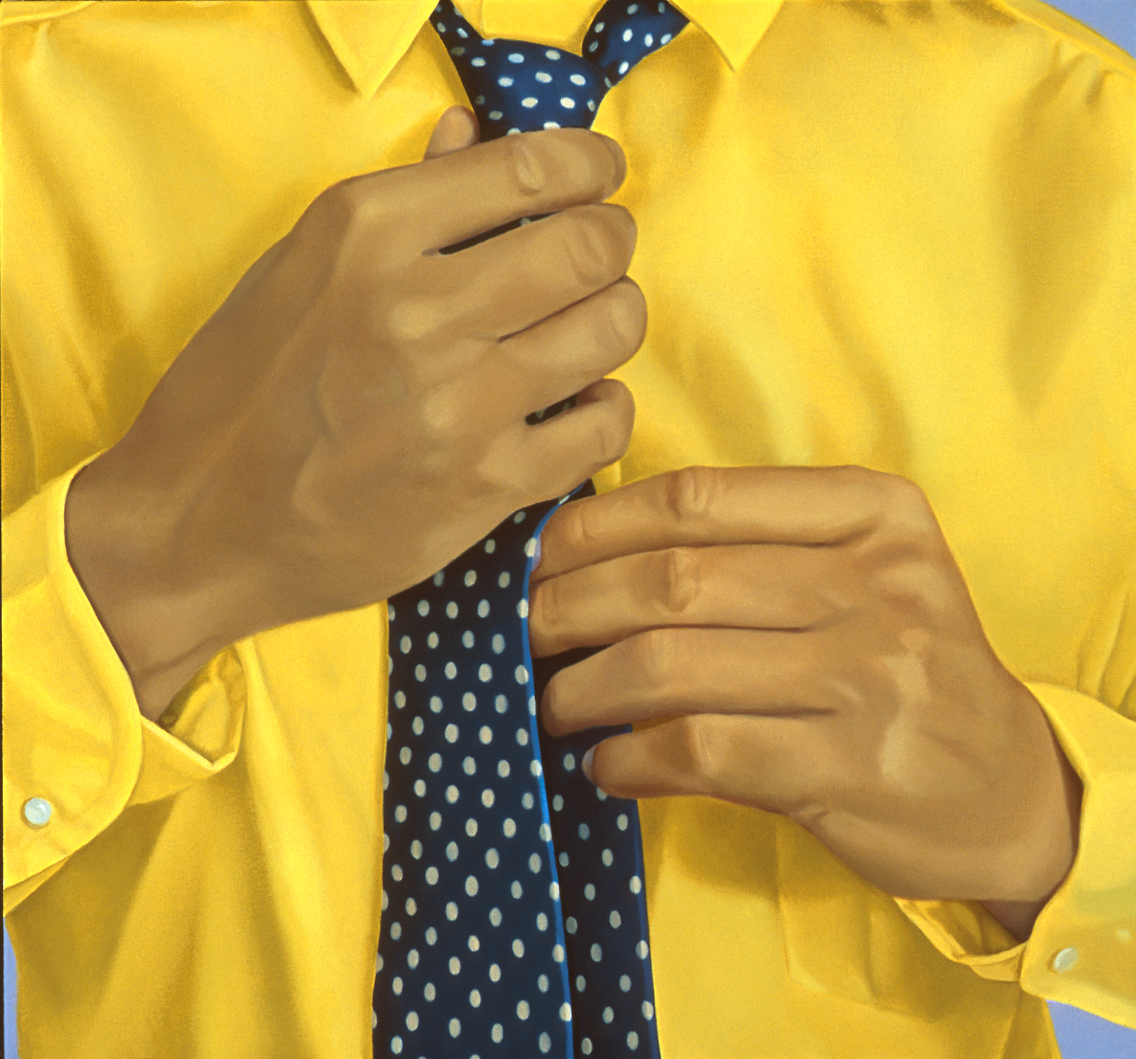 Beth Edwards, Shirt III, 2000, oil on canvas, 18" x 19"